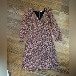 Astr Multicolor Floral Midi Dress